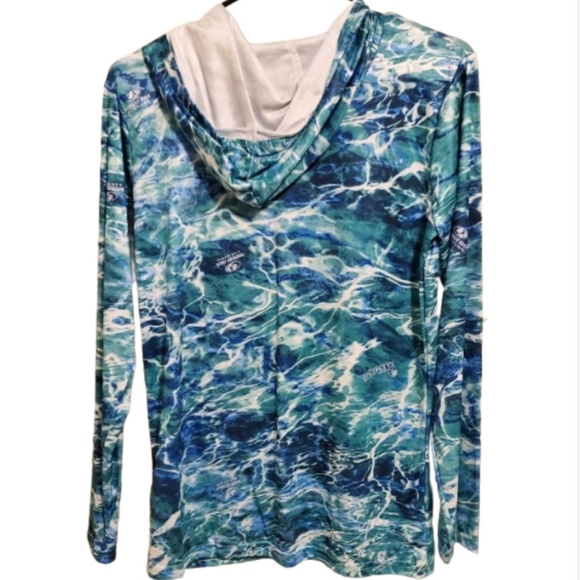 Mossy Oak Women's Blue/Green Hoodie - Picture 2 of 9